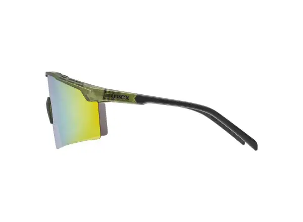 Uvex Flowline Sonnenbrille Olive Matt/Mirror Gold