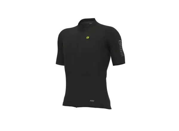 ALÉ R-EV1 C Silver Cooling Herren Kurzarmtrikot schwarz