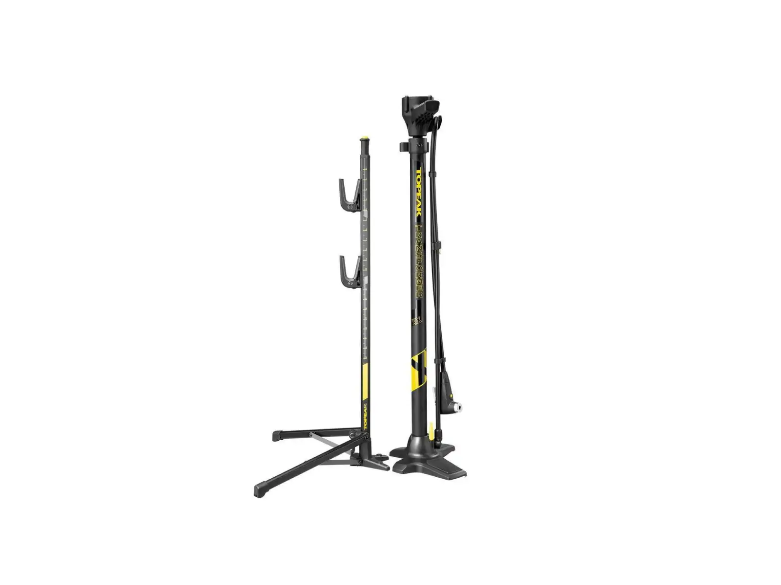 Topeak Transformer XX pump with stand, Werkstattluftpumpe und Ständer