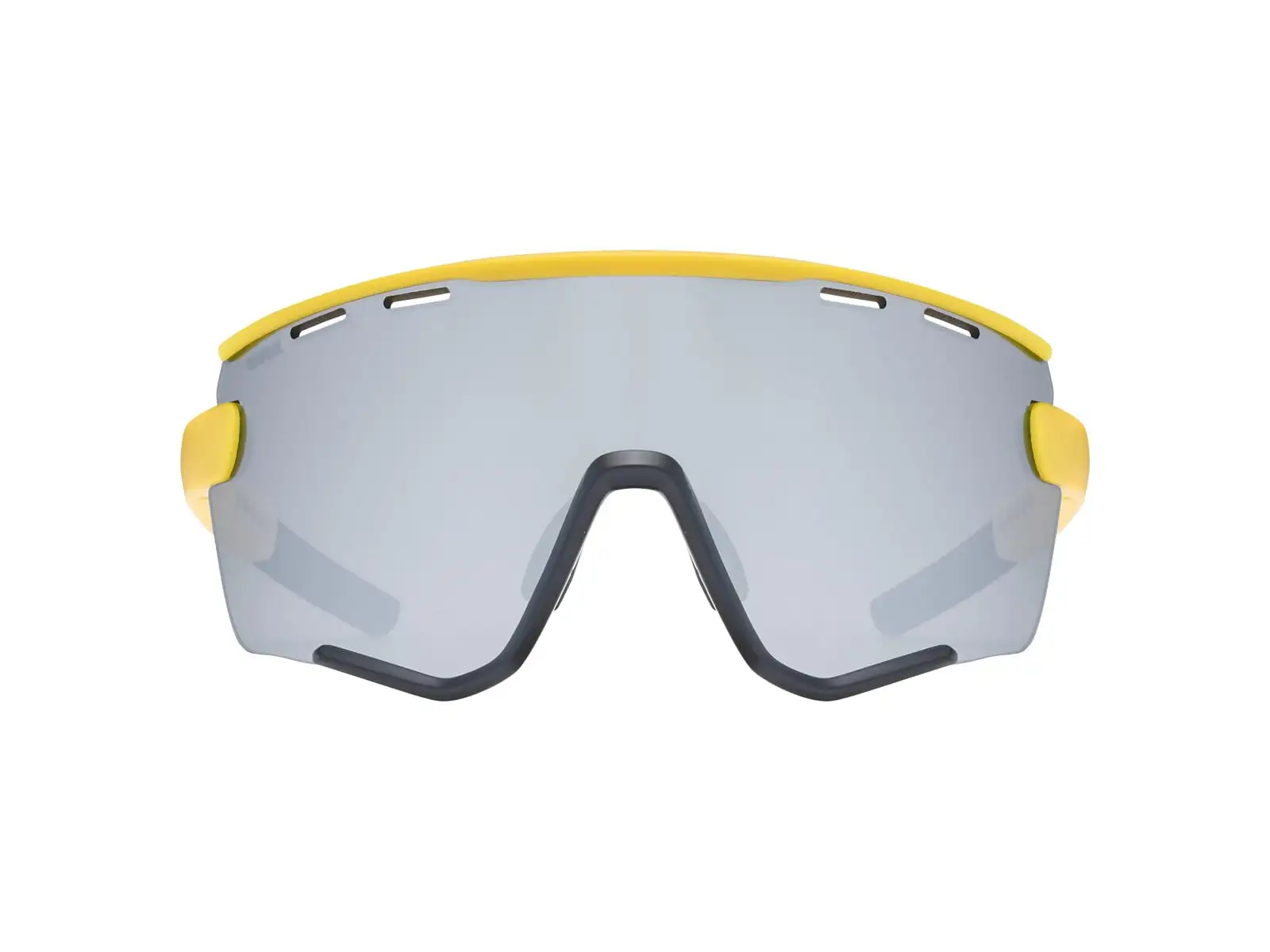 Uvex Sportstyle 236 Radbrille Set Sunbee Black Mat/Mirror Silver+Clear