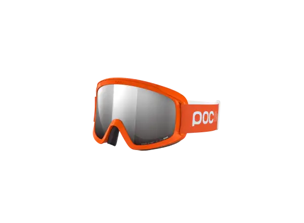 POC POCito Opsin Kinder Skibrille Fluorescent Orange/Partly Sunny Silver