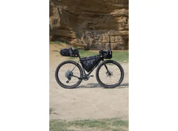 Woho X-Touring Accessory Dry Lenkertasche 3 l Cyber-Camo Diamond Schwarz