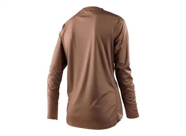 Troy Lee Designs Lilium Damen Langarmshirt Coffee