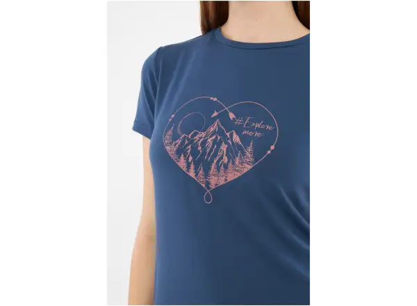 Viking Lenta Lady Damen T-Shirt Kurzarm Navy