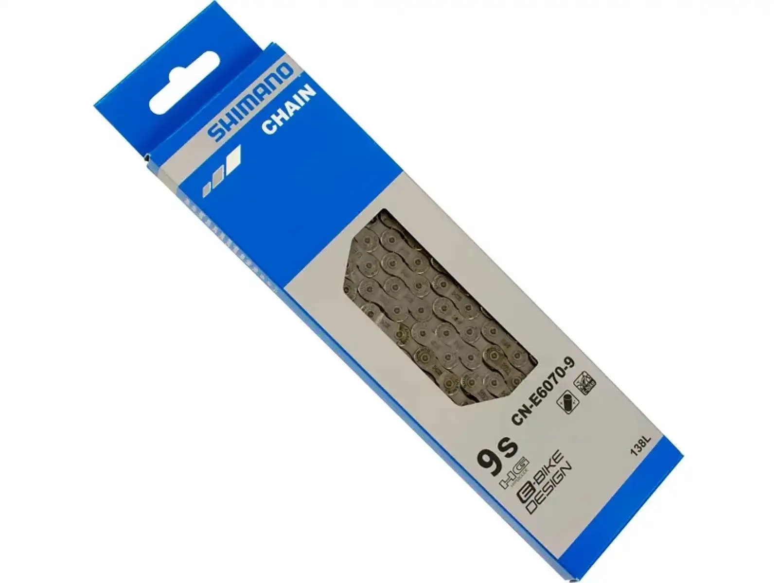 Shimano CN-E6070-9 E-Bike-Kette – 9-fach, 122 Glieder