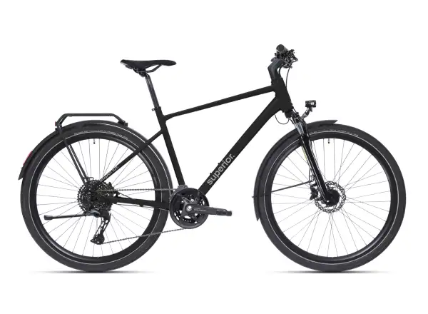 Superior Blox 6.7 T Stadtfahrrad Gloss Metallic Black