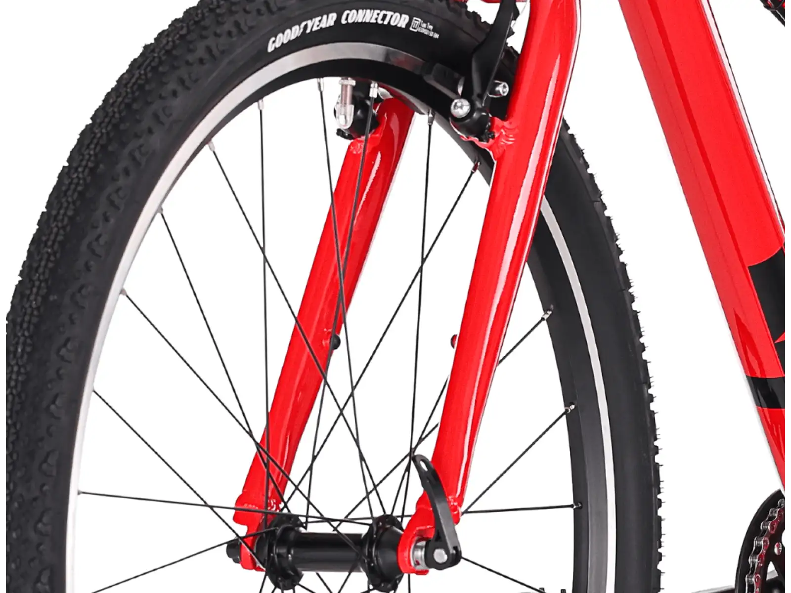 Rock Machine RIFF JR 27 Kinderfahrrad Gloss Fire Red