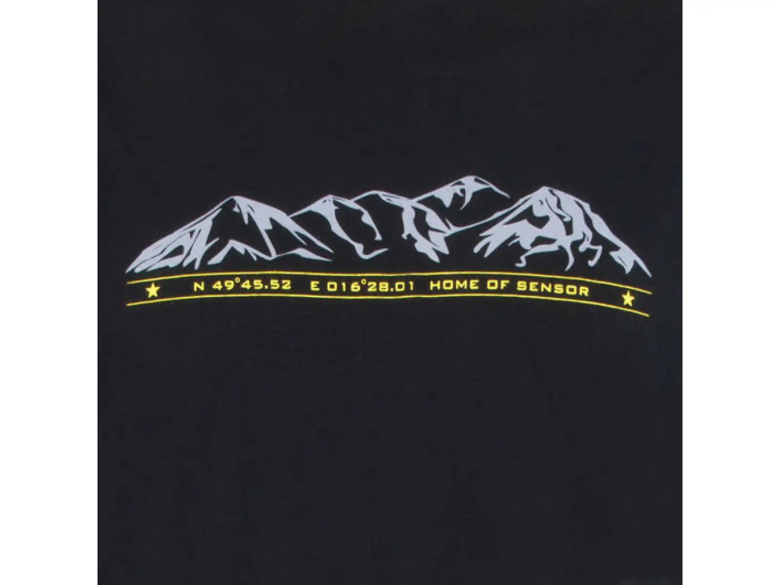 Sensor Merino Active Pt Mountains Herren T-Shirt kurzarm schwarz