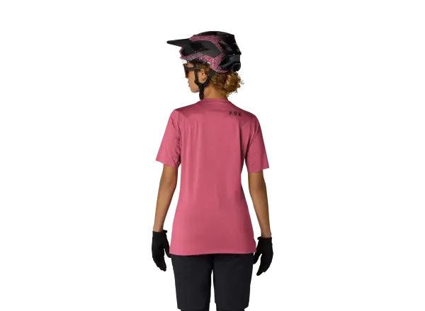 Fox Flexair Damen-Trikot Kurzarm Berry