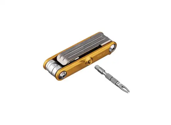 Topeak Tubi 11 Multitool mit 11 Funktionen Gold