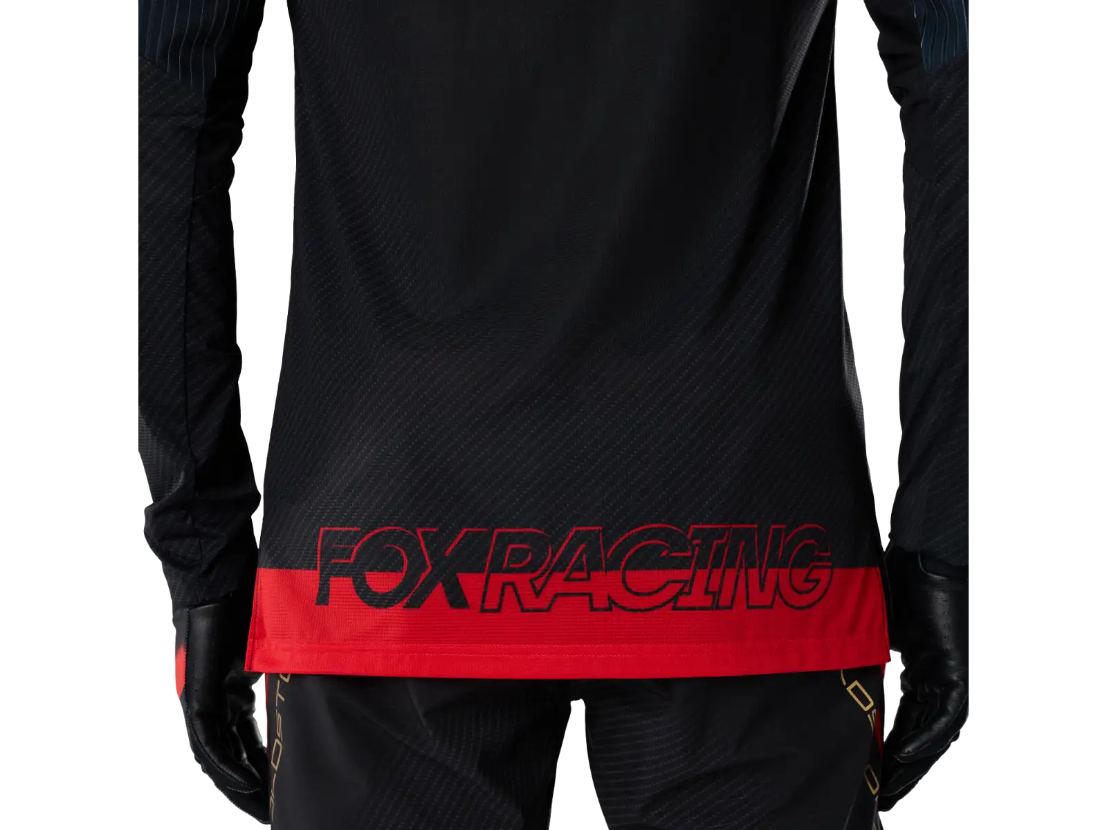 Fox Flexair Ls Jersey Goldstone Se Herrentrikot Black