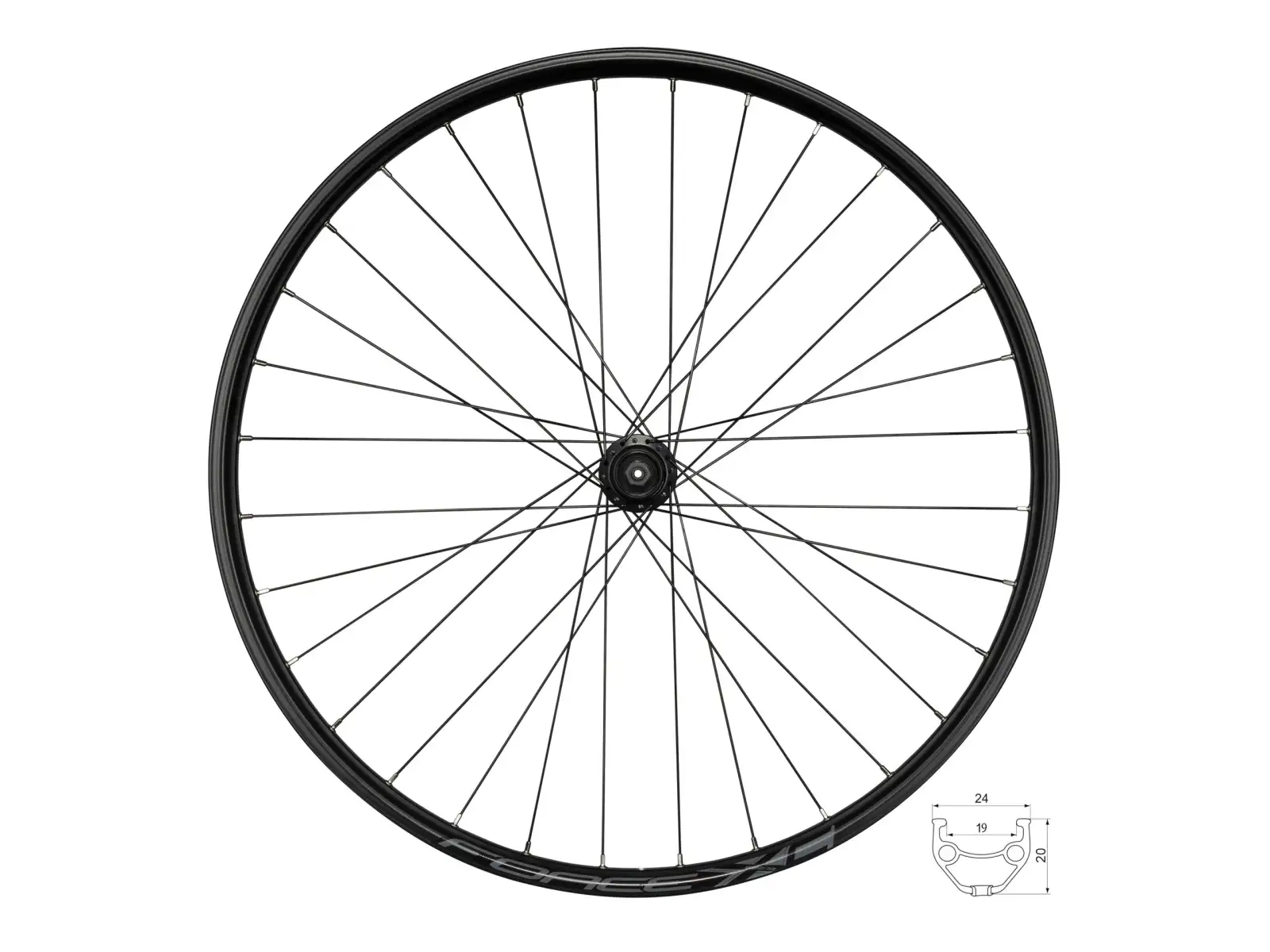Force XC Disc 29 CL Hinterrad Nabe Force F804323