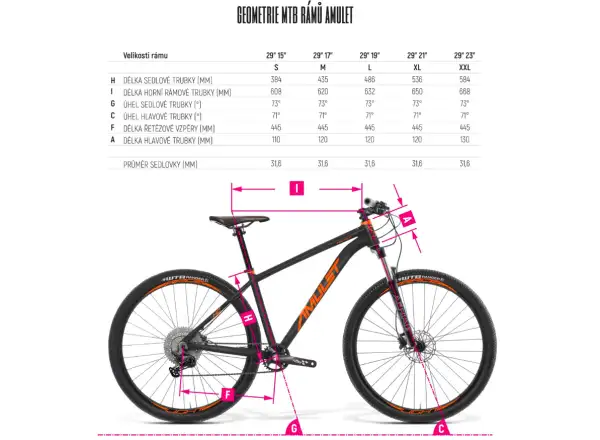 Amulet 29 Rival 3.0 SH Mountainbike Racing Green / White
