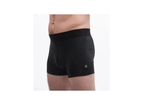 Sensor Merino Cordura Herrenunterwäsche Schwarz