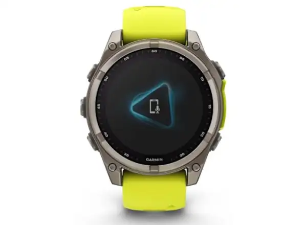 Garmin fenix 8 - 51 mm Solar Sapphire Smartwatch Titanium Yellow/Graphite