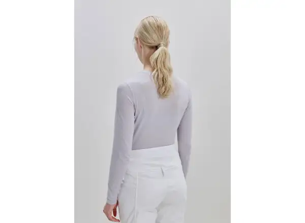 POC Layer Mid Damen-Unterhemd Langarm Granite Grey