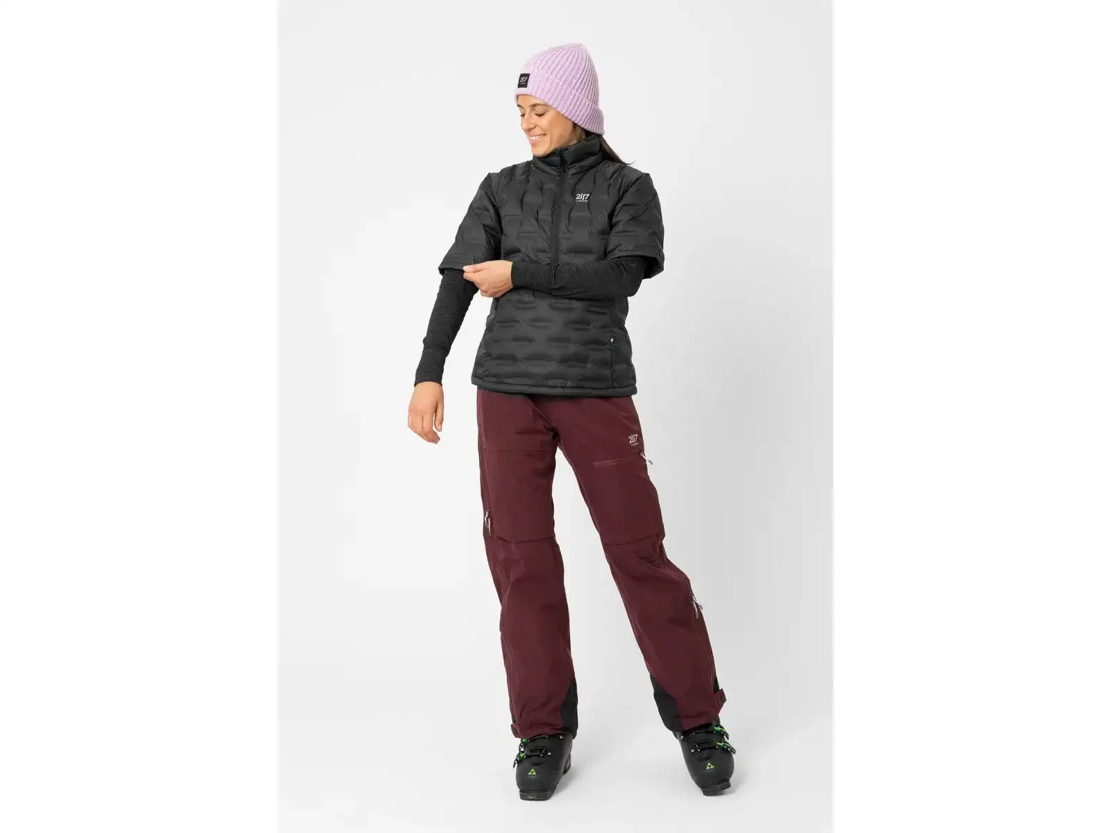 2117 of Sweden Laisvall Damen Daunenpullover Black