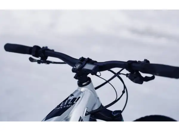 Rock Machine Blizz e60-29 Glanz Silber/Schwarz E-Bike.