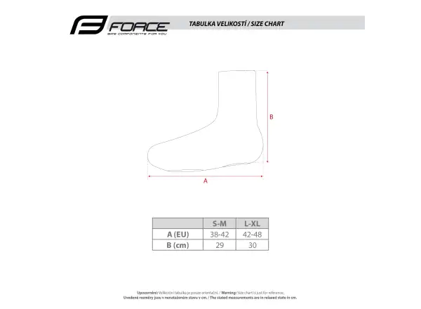 Force Swift Road Überschuhe schwarz