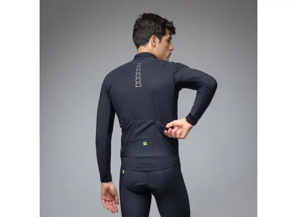 Alé R-EV1 Thermo Shield Herren Winter-Fahrradjacke Black