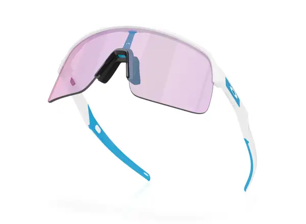 Oakley Sutro Lite fotochrome Brille Matte White/Prizm Transitions Cobalt