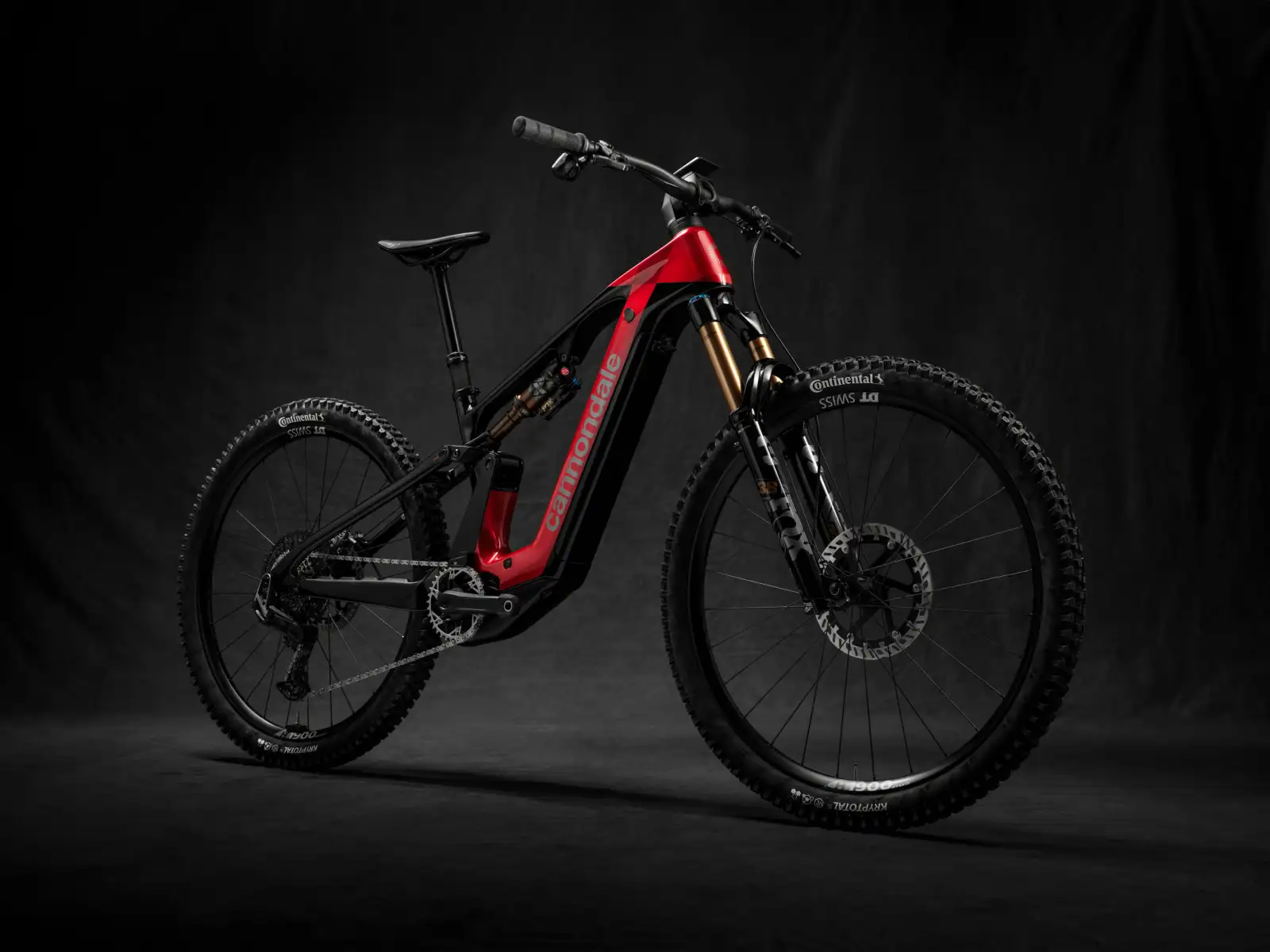 Cannondale Moterra Carbon 1 vollgefedertes Elektrofahrrad Metallic Red
