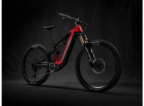 Cannondale Moterra Carbon 1 vollgefedertes Elektrofahrrad Metallic Red