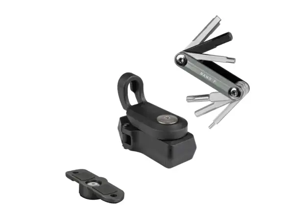 Topeak Ninja+ ToolBox Mini-Werkzeugsatz unter Flaschenhalter 7 Funktionen
