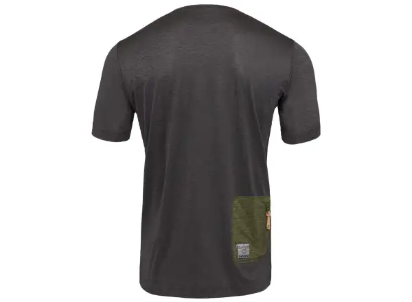 Silvini Galatro Herrentrikot kurze Ärmel Charcoal/Olive