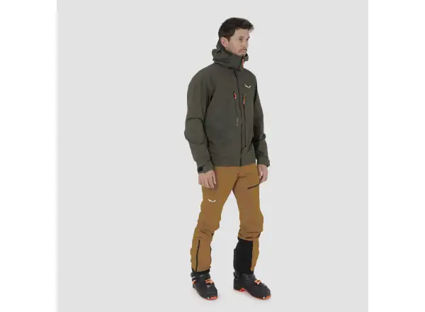 Salewa Sella 3L Powertex Herrenjacke Dark Olive