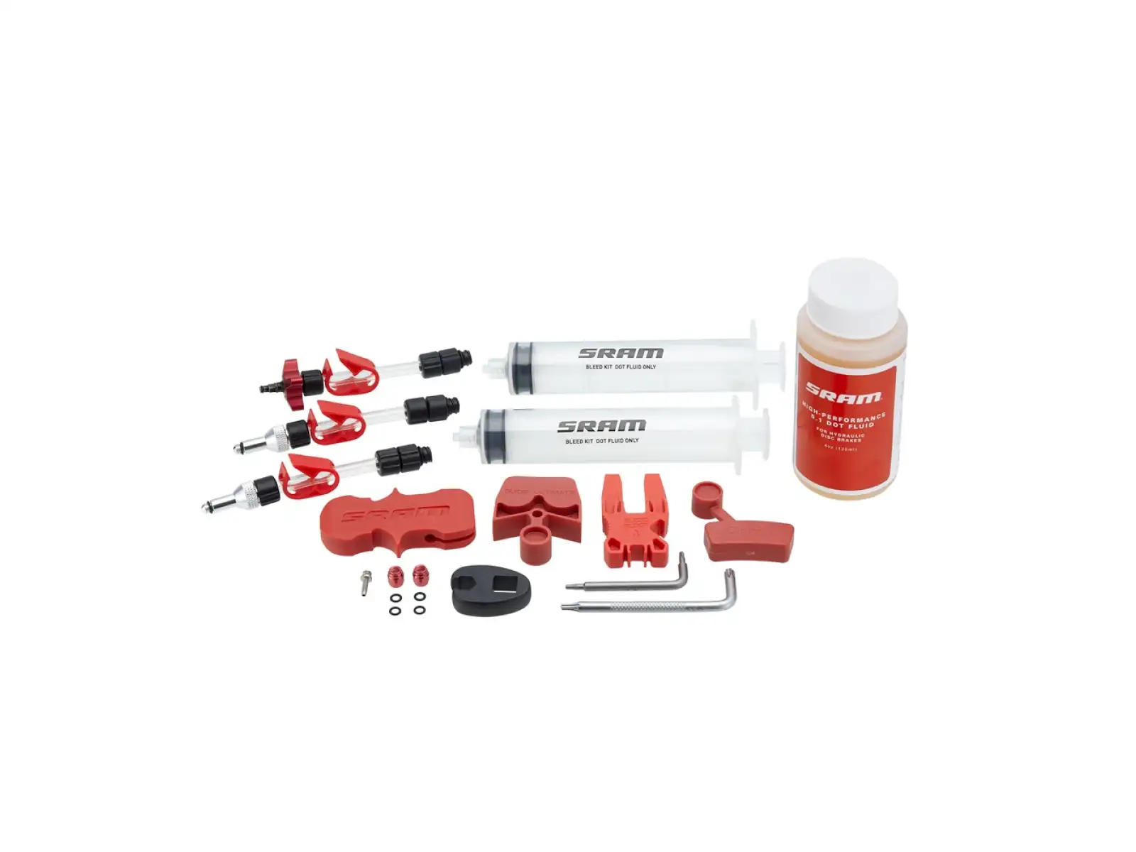 Sram Standard Bleed Kit Bremsenentlüftungs-Kit Inklusive DOT Flüssigkeit