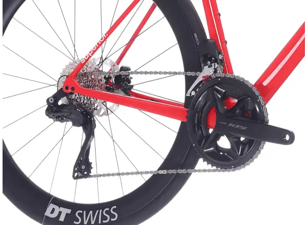Superior RR 9.6 Rennrad Gloss Red / White