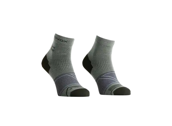 Ortovox Alpine Light Quarter Herrensocken Green Sage