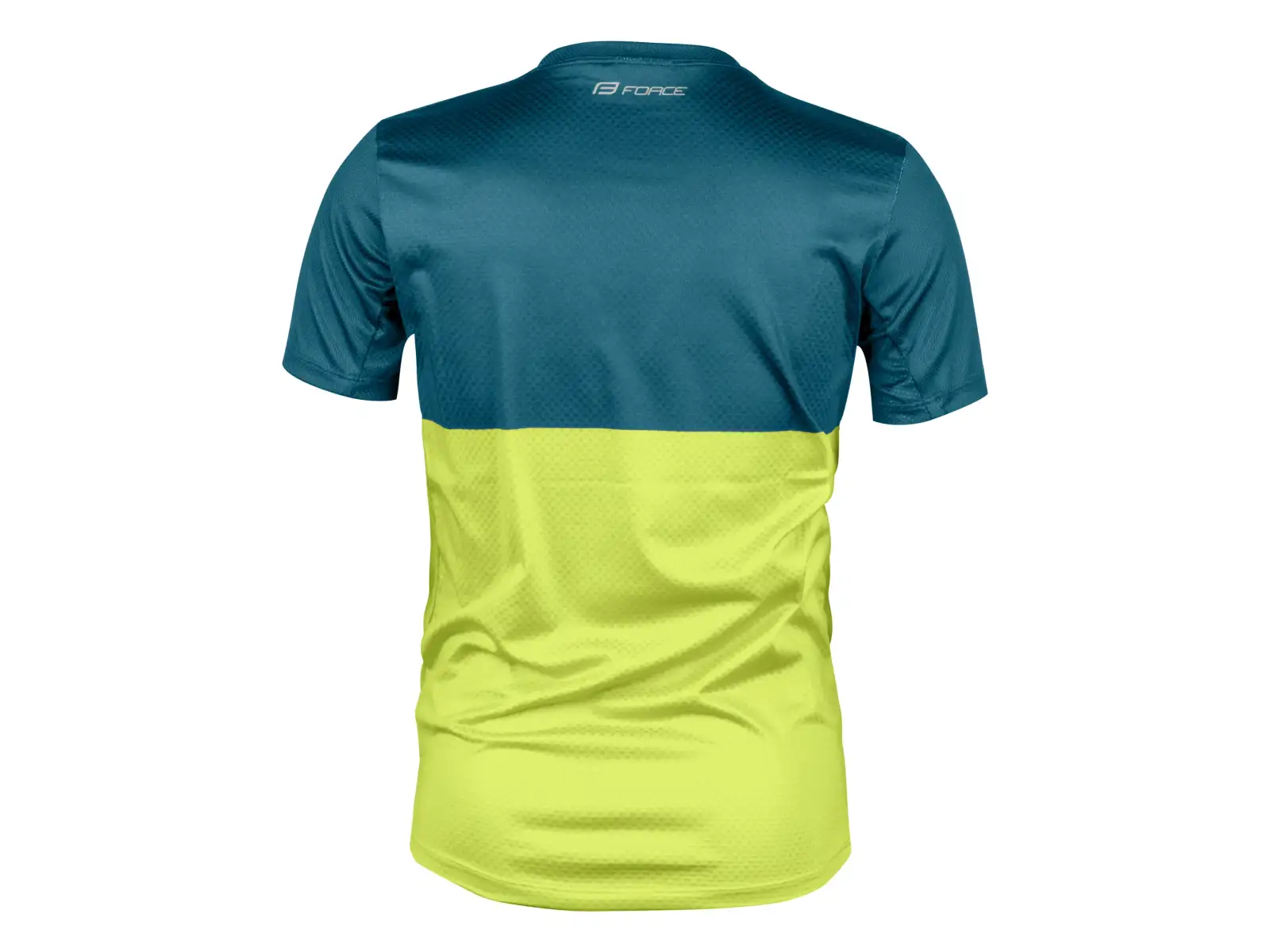 Force Kid MTB Cherry Kindertrikot Kurzarm blau/limegrün