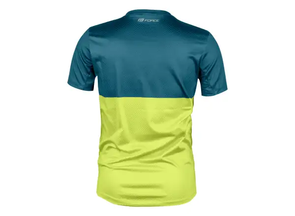 Force Kid MTB Cherry Kindertrikot Kurzarm blau/limegrün