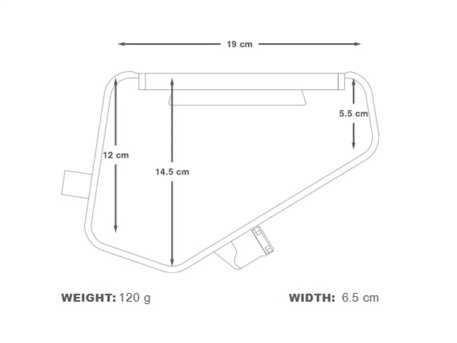 Apidura Hydropack für Rahmentaschen 3 l