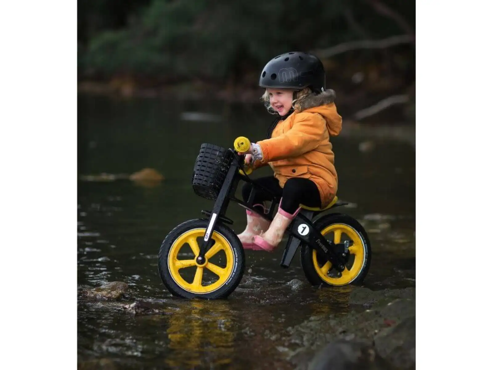 First Bike Limited Edition Laufrad für Kinder Gelb