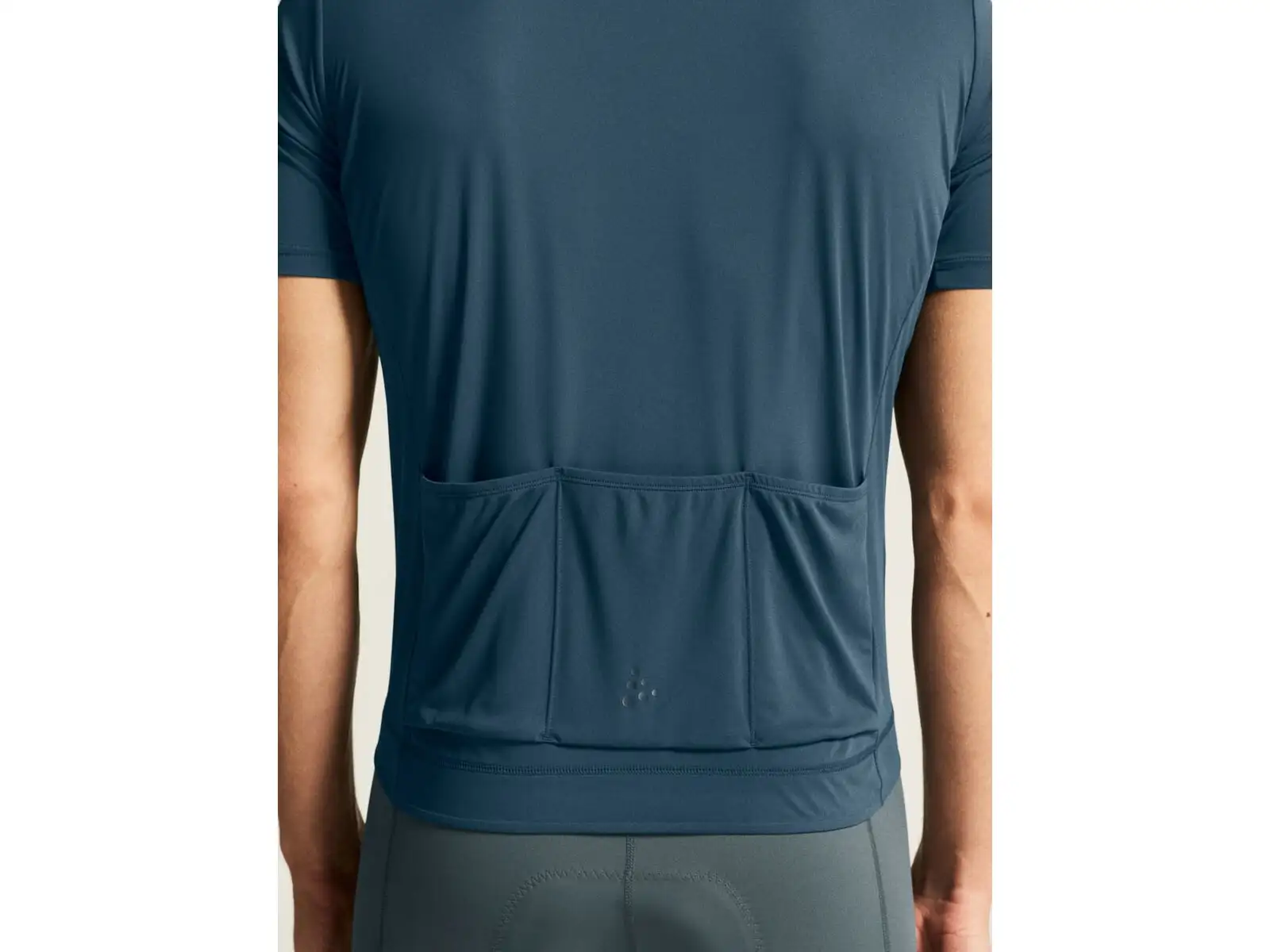 Craft Everyday Herren-Trikot Kurzarm blau