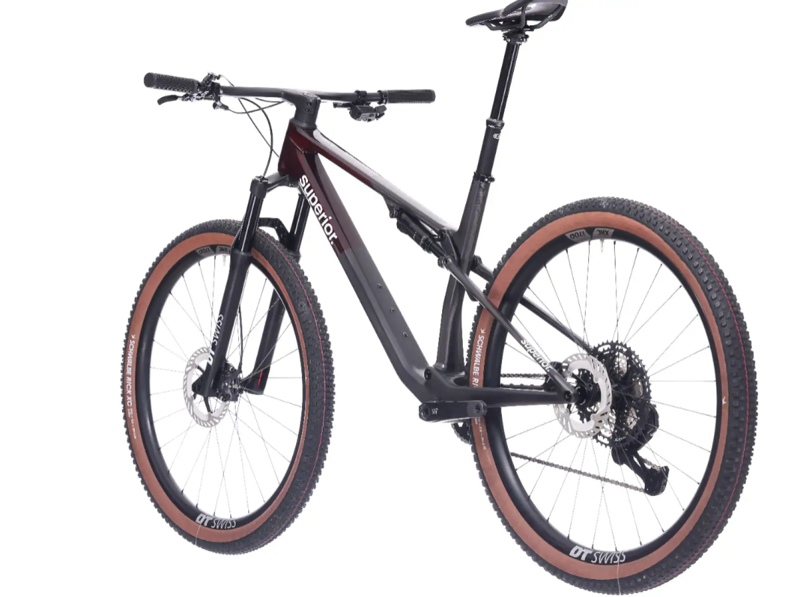 Superior Full‑Suspension Bike – XF 9.6 Team Gloss Carbon/Red