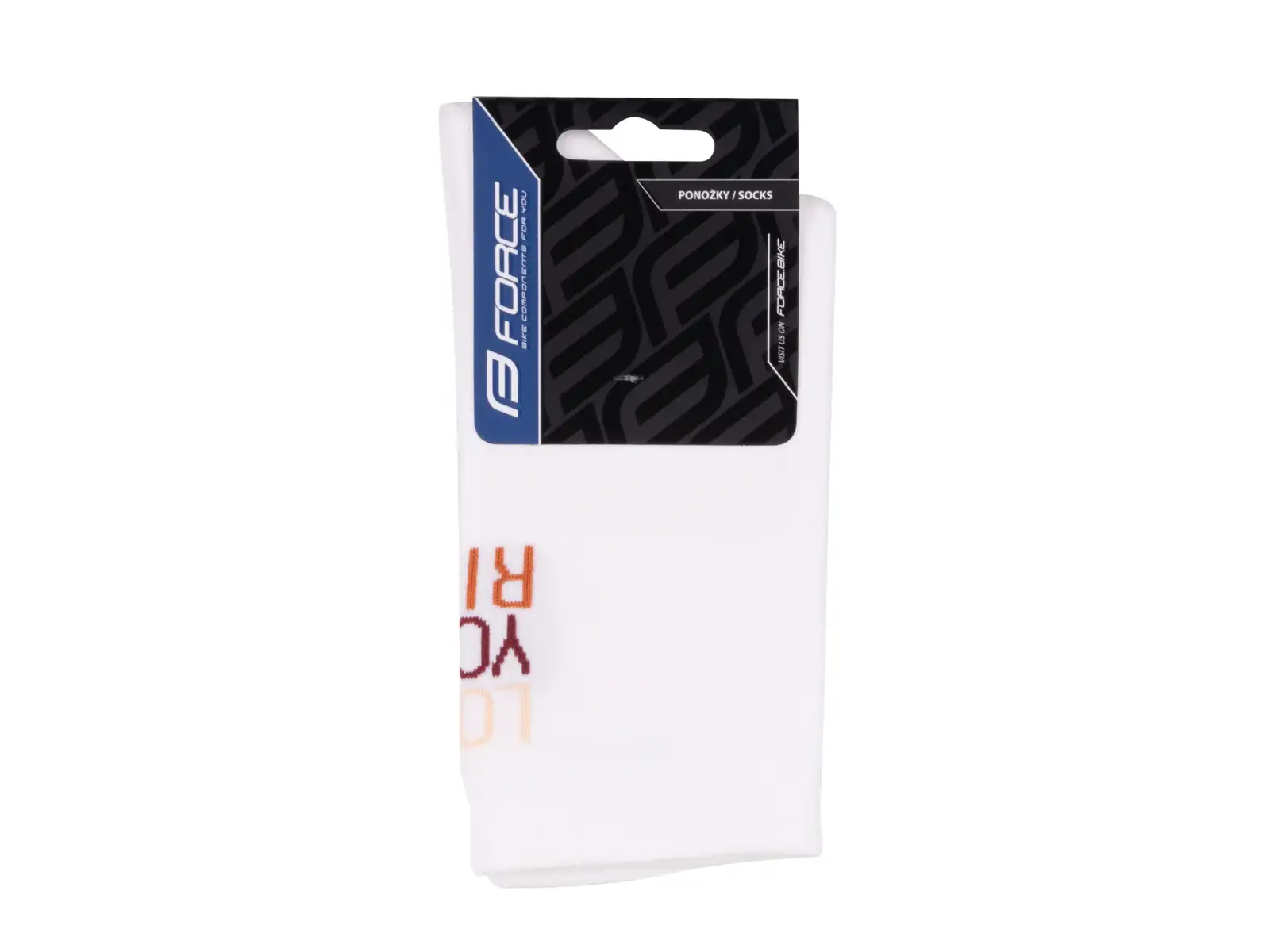 Force Ride Socken Weiß