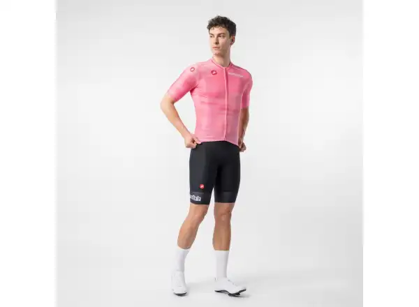 Castelli Giro109 Competizione 4 Herrentrikot Kurzarm Rosa Giro