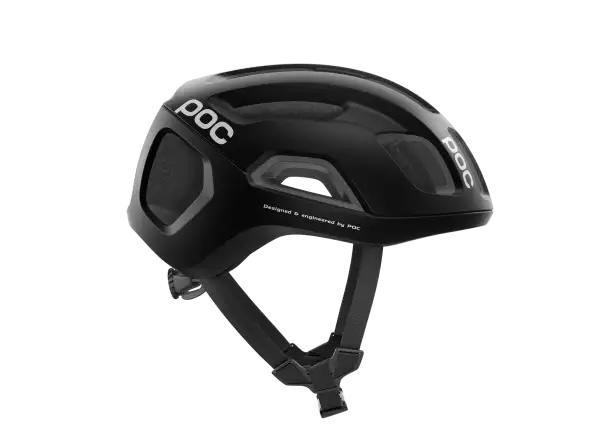 POC Ventral Air WF MIPS Rennradhelm Uranium Black Matt