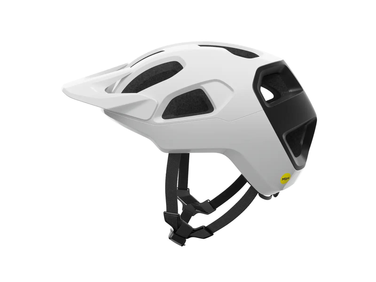 POC Cularis MTB Helm Hydrogen White/Uranium Black Matt