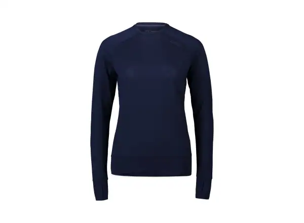 POC Leichte Merino-Jersey Damen Hoodie Turmaline Navy