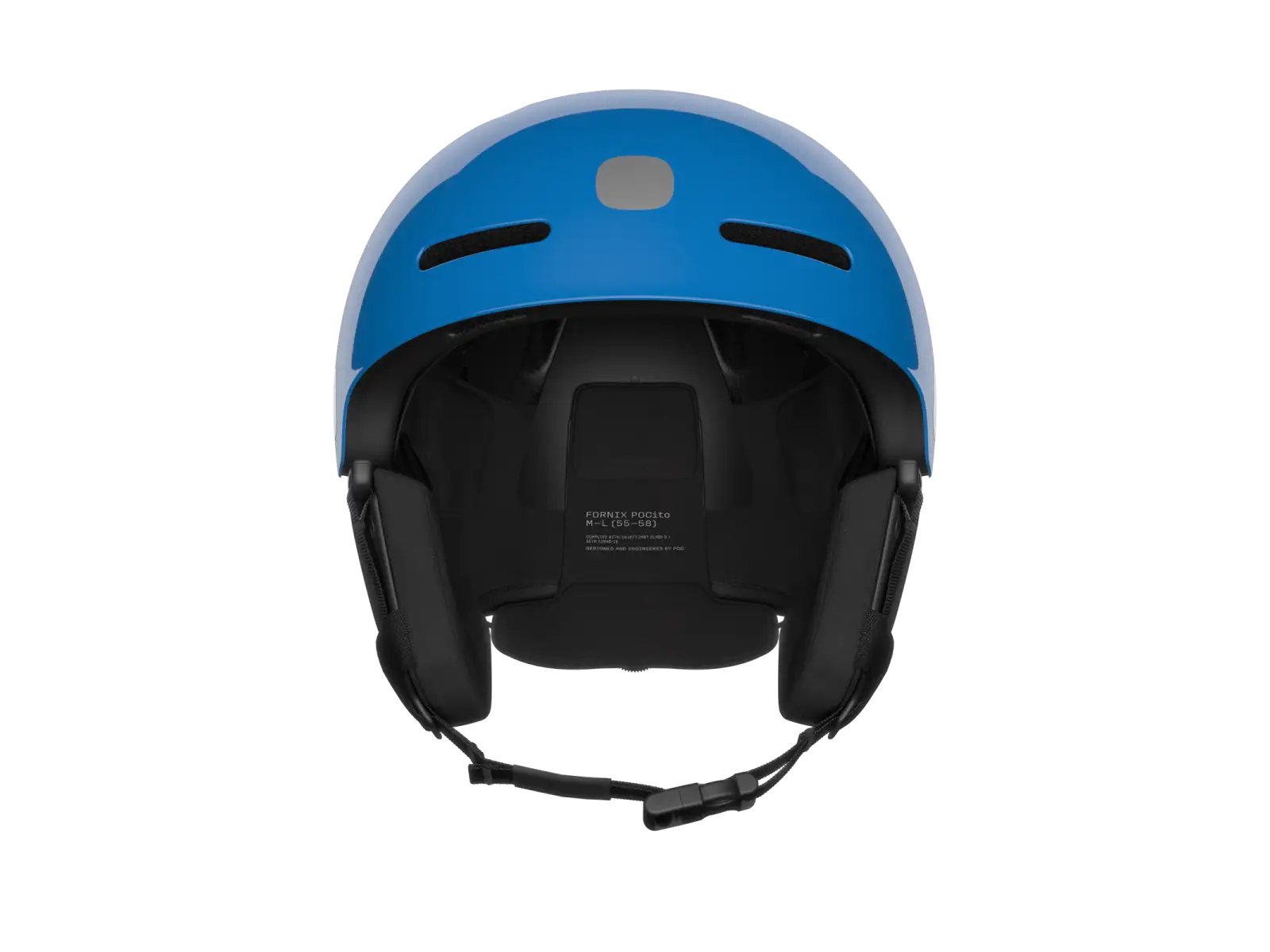 POC POCito Fornix MIPS Kinder Skihelm Fluoreszierendes Blau