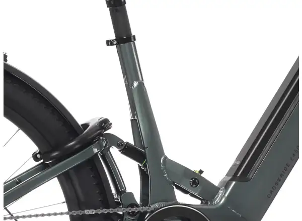 Rock Machine Crossride e450 FS Tiefeinstieg vollgefedertes Elektrofahrrad Ocean Grey/Black