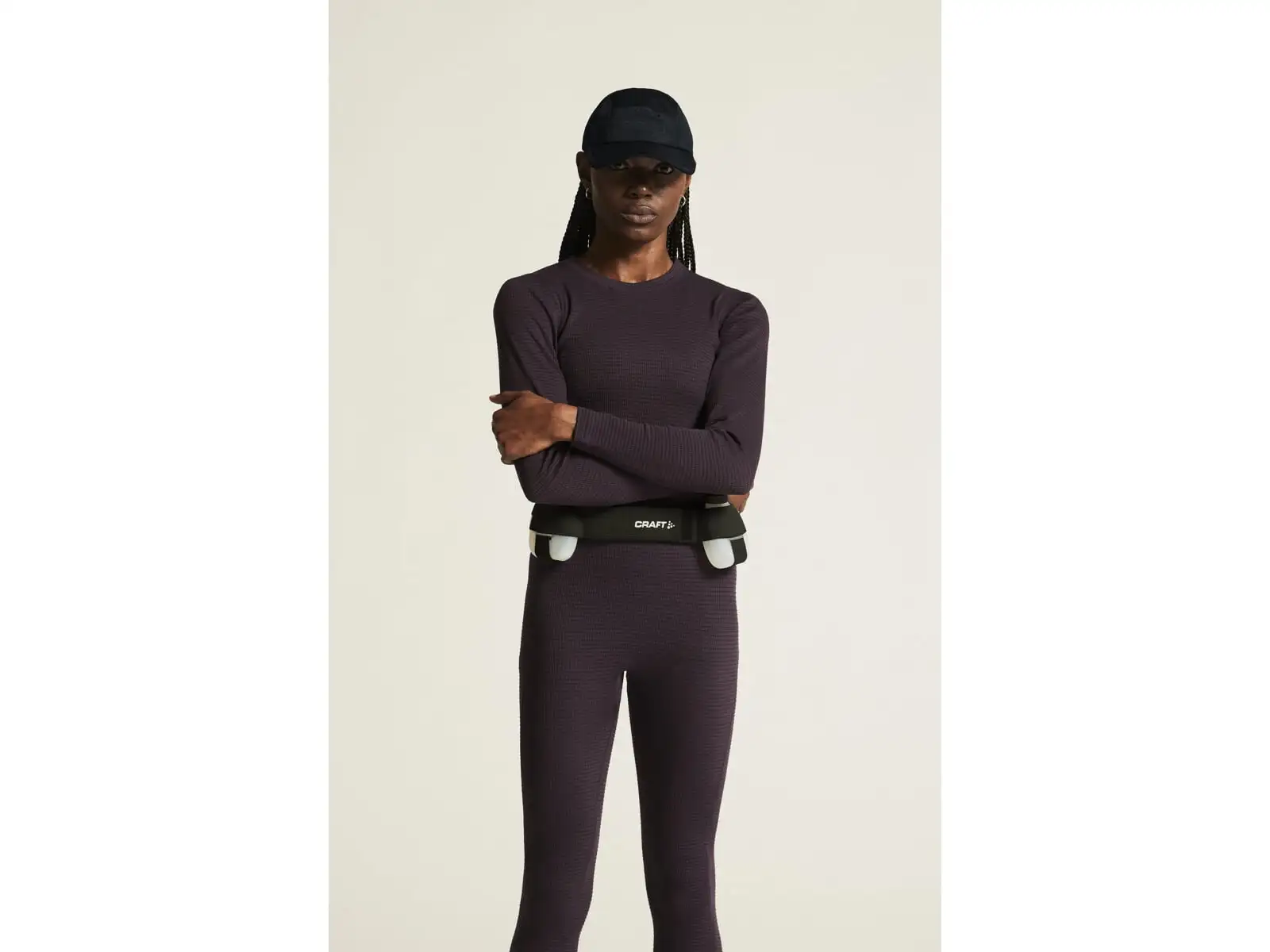 Craft Pro Wool Extreme X Damen Langarmshirt lila