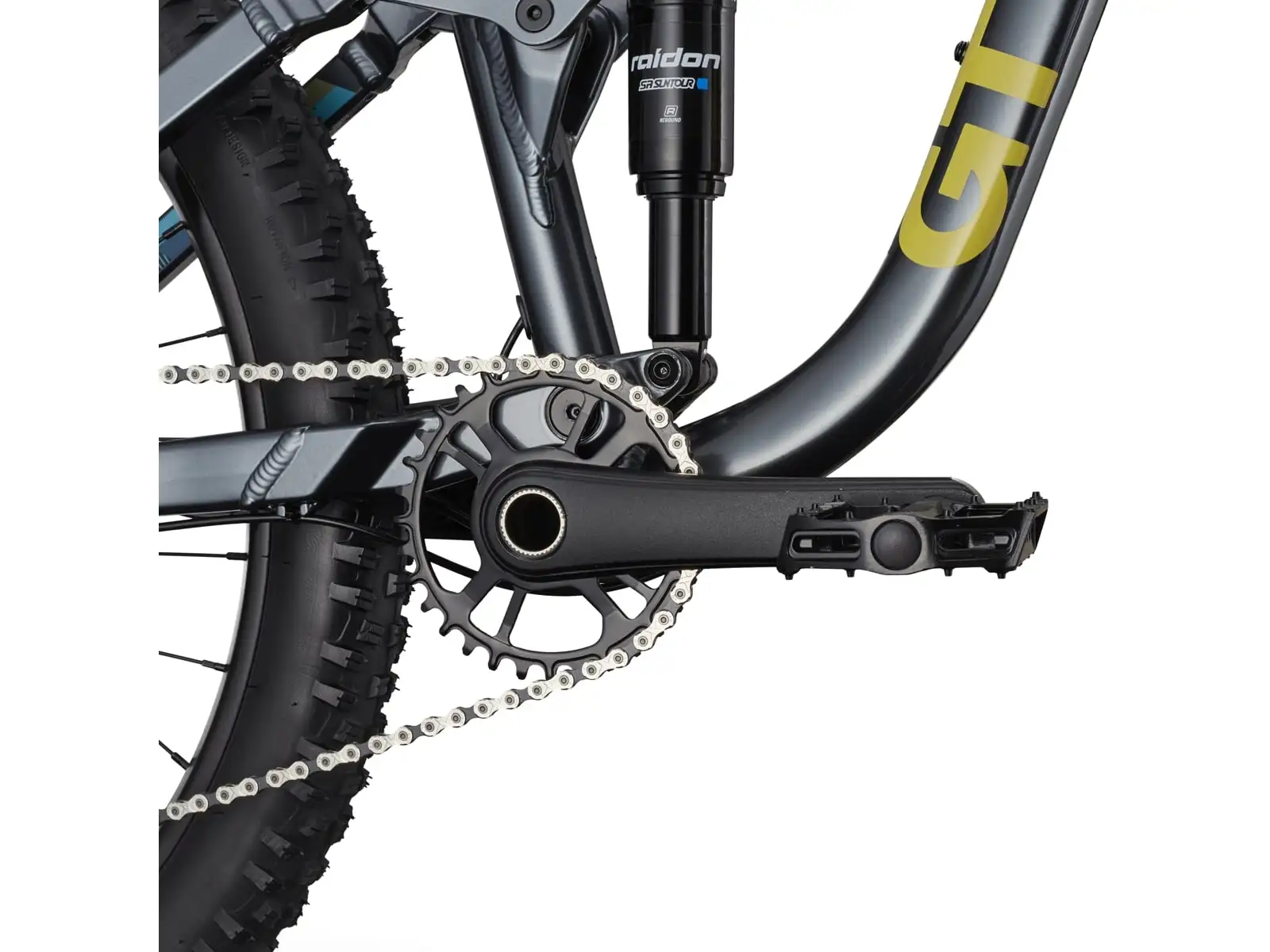 GT Stomper 26 FS ACE Kinder-Fully-Fahrrad GUN