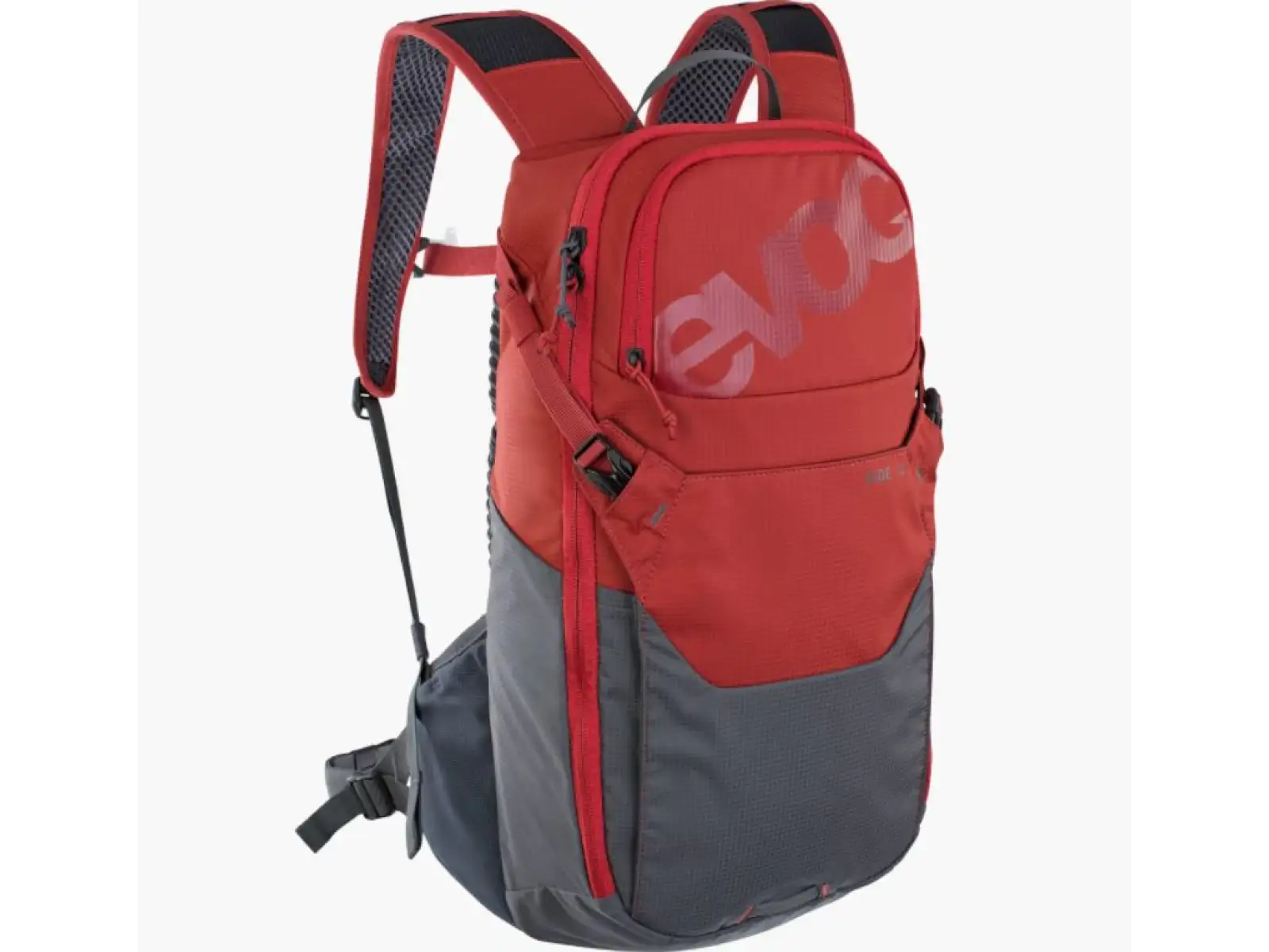 Evoc Ride 12 Rucksack 12 l + Trinkblase 2 l Chilirot/Kohlegrau