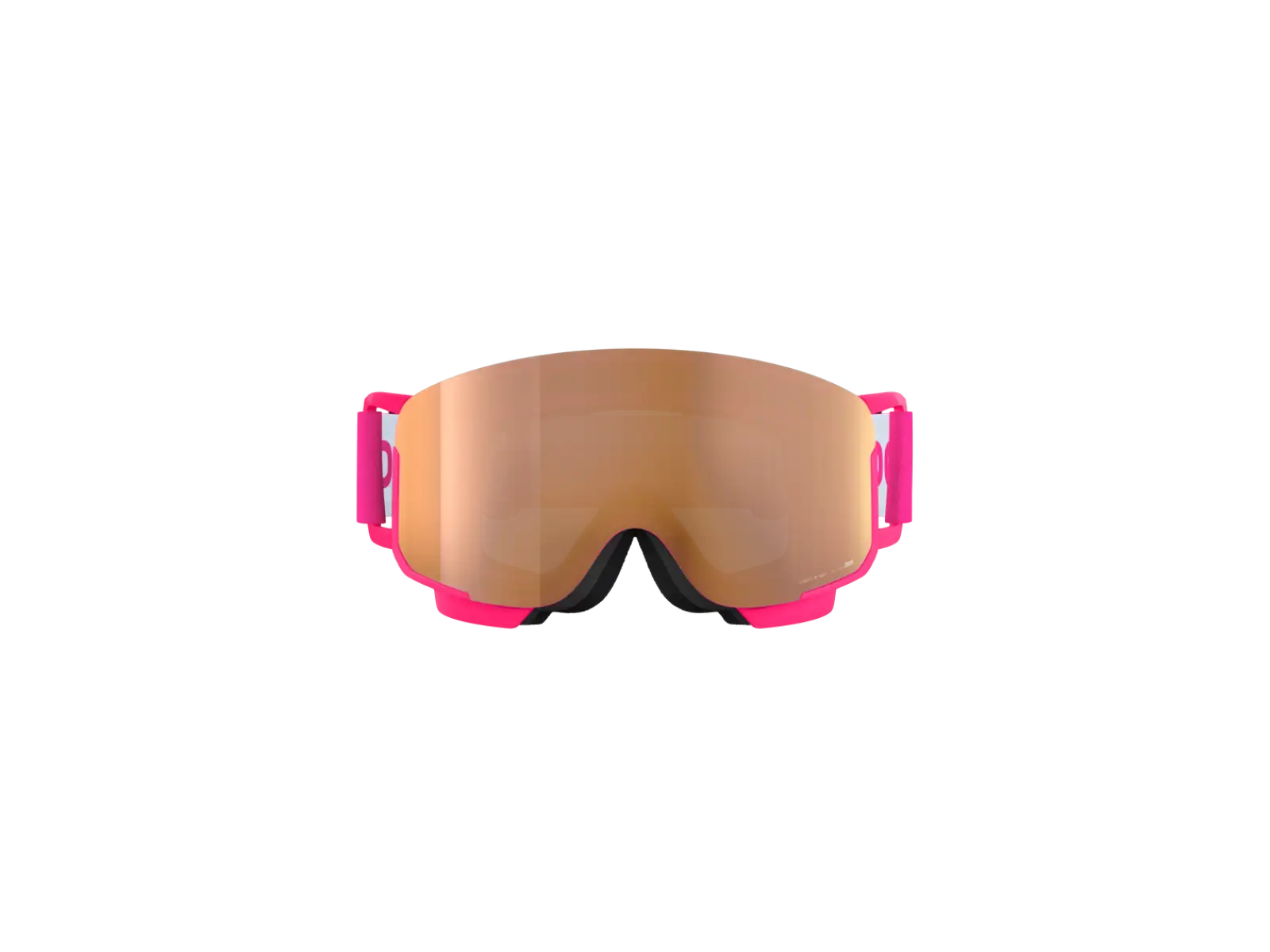 POC POCito Nexal Kinder Skibrille Fluorescent Pink/Partly Sunny Light Orange